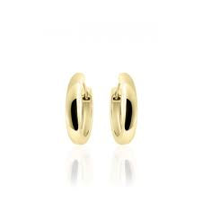 Gisser 18mm Gold Plated Hoop Earrings