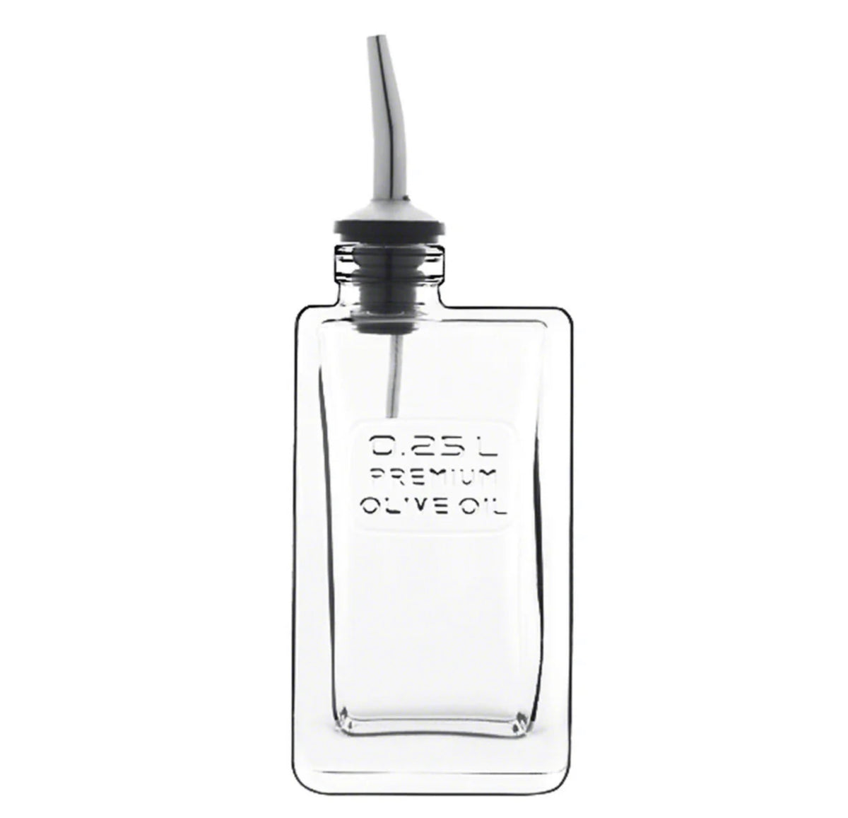 Luigi Bormioli Optima Olive Oil Bottle Pourer/Stopper 250ml