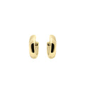 Gisser 13.5mm Gold Plated Hoop Earrings