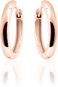 Gisser 20mm Rose Gold Plated Hoop Earrings