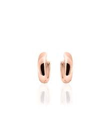 Gisser 13.5mm Rose Gold Hoop Earrings