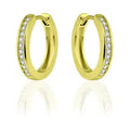 Gisser 20mm Gold Plated Hoop Earrings