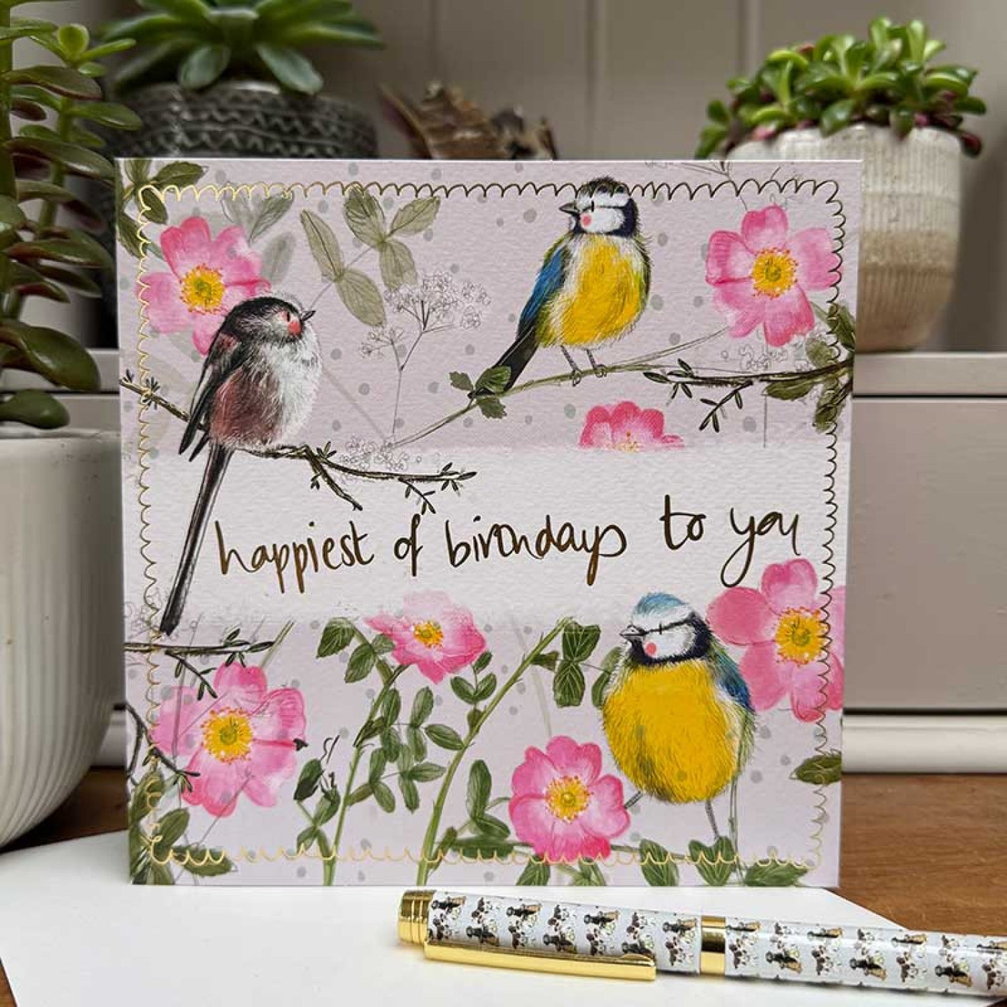 Alex Clark Sweet Briar Birthday Card