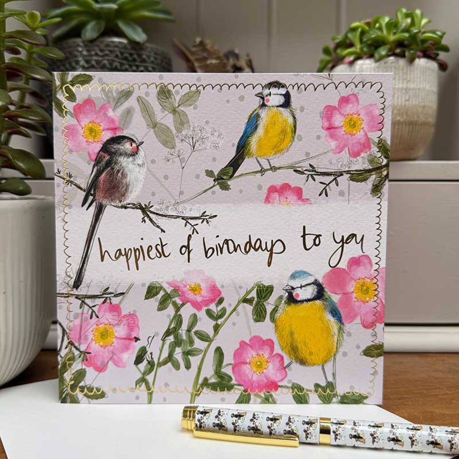 Alex Clark Sweet Briar Birthday Card
