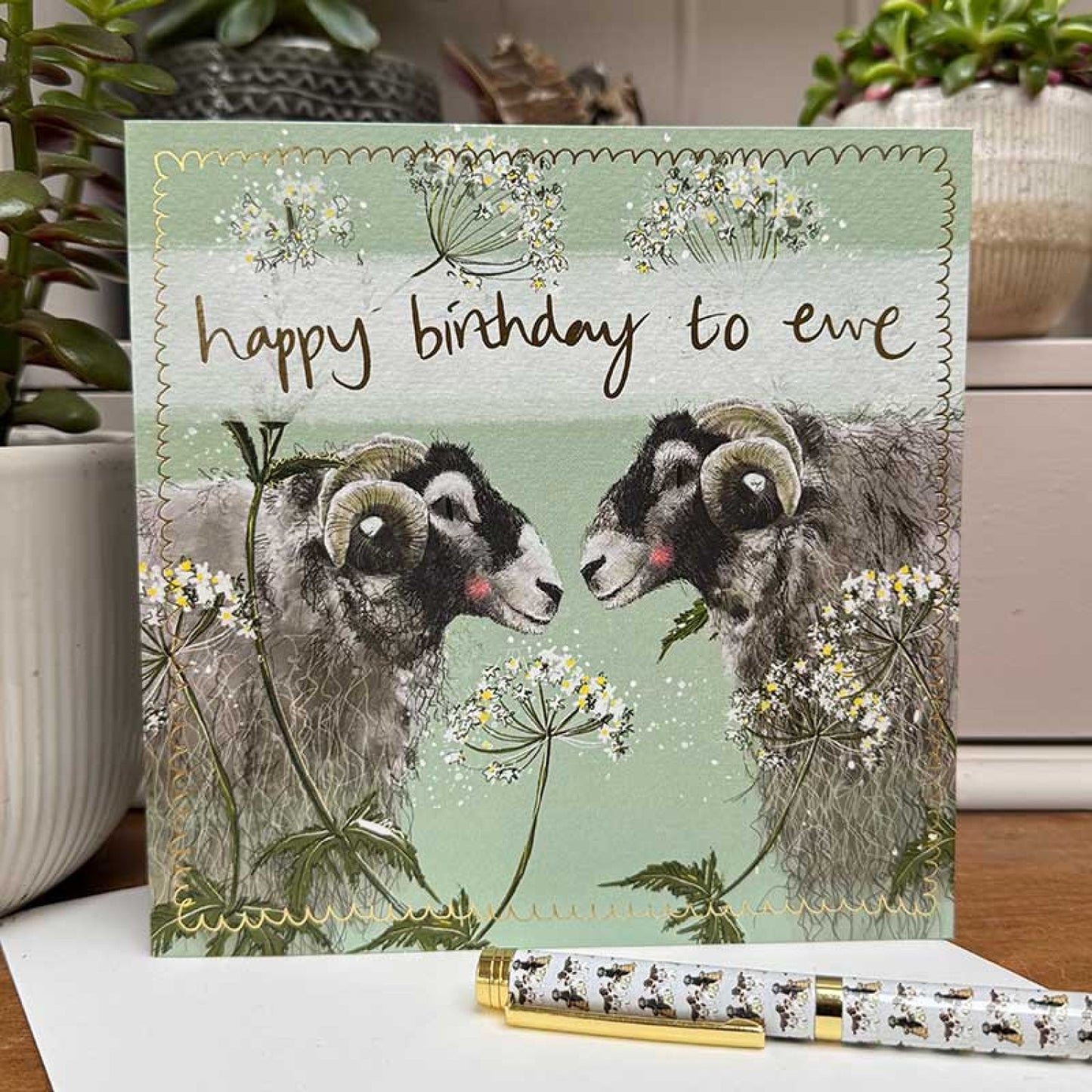 Alex Clark Sheep Card