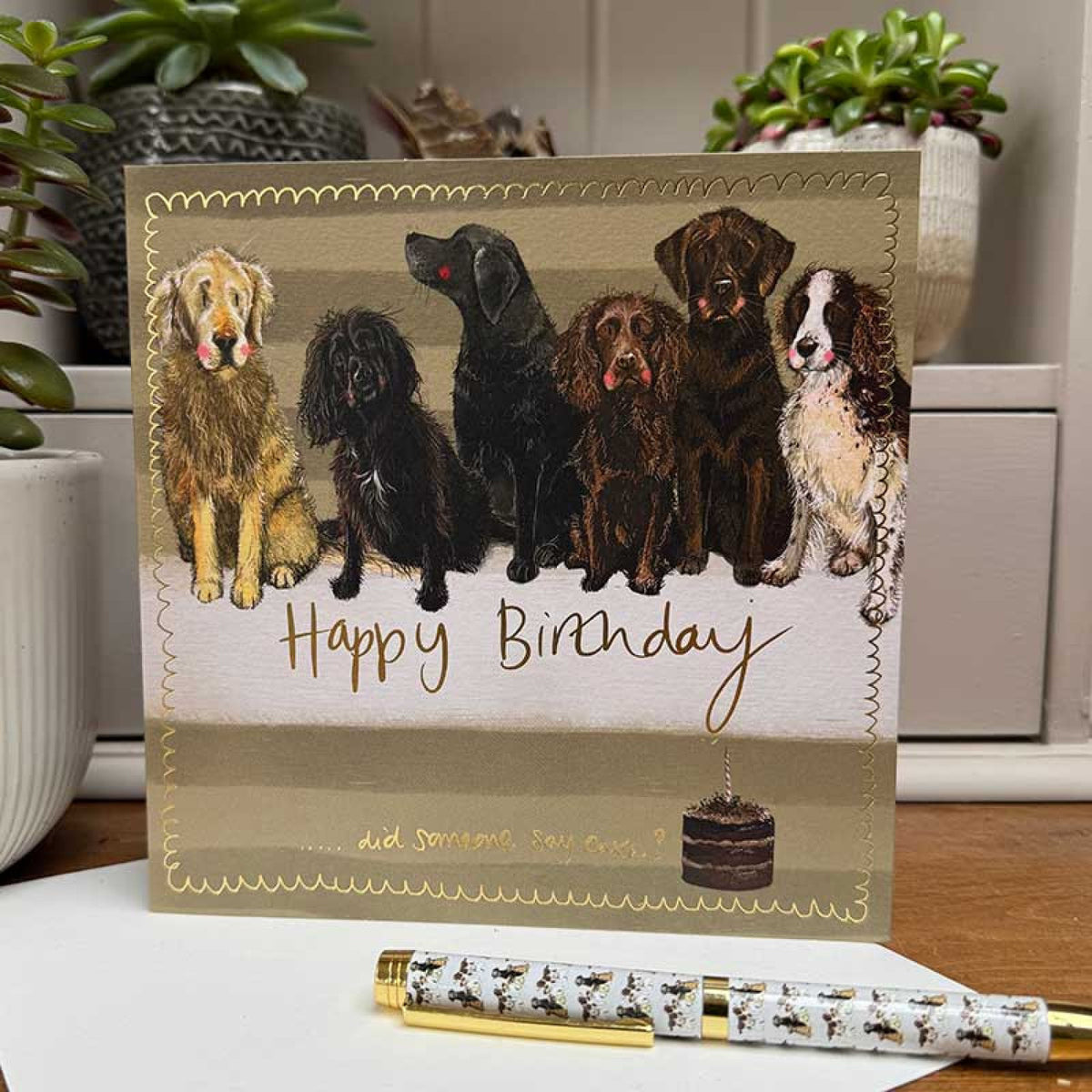 Alex Clark Anyone For Cake Birthday Card