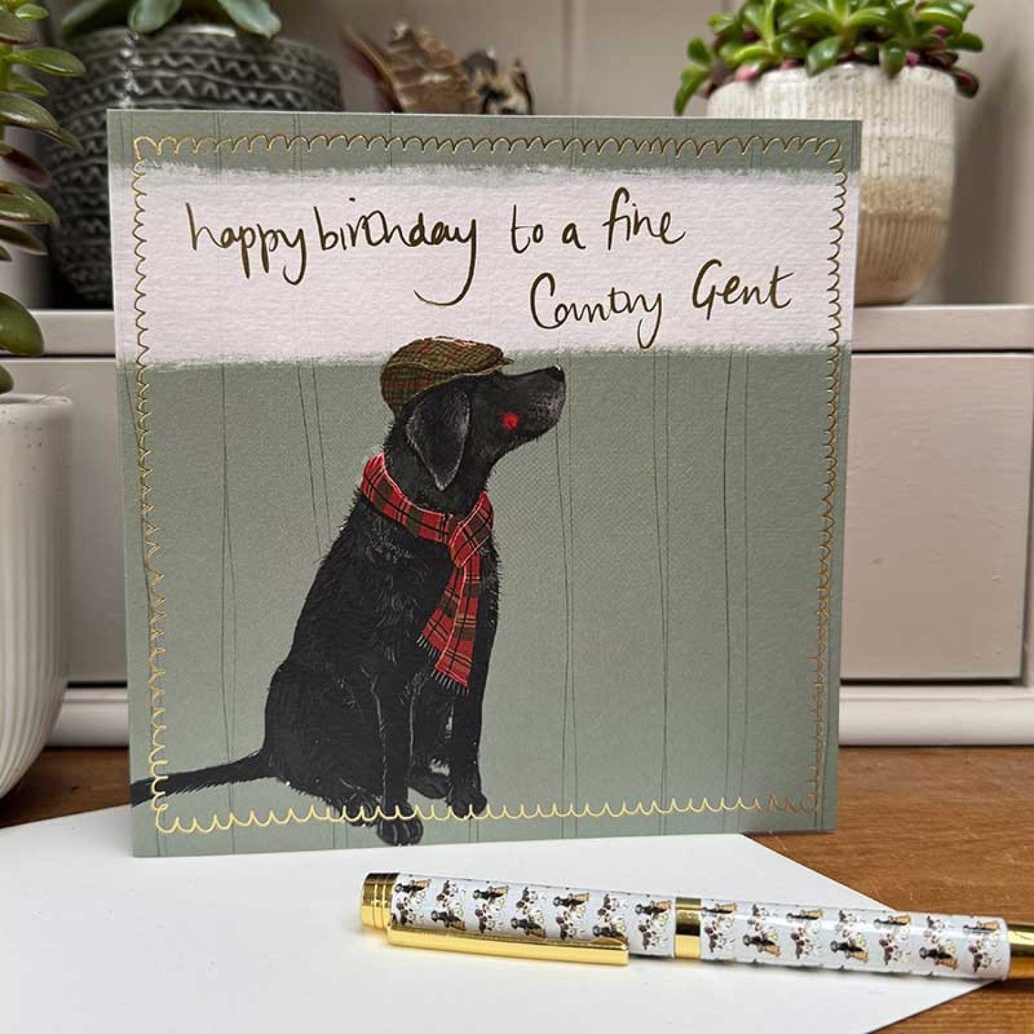 Alex Clark Country Gent Birthday Card