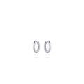 Gisser 13.5mm Sterling Silver Hoop Earrings