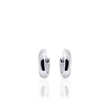 Gisser 13.5mm Sterling Silver Hoop Earrings