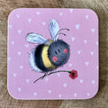 Alex Clark Bee And Flower Coaster