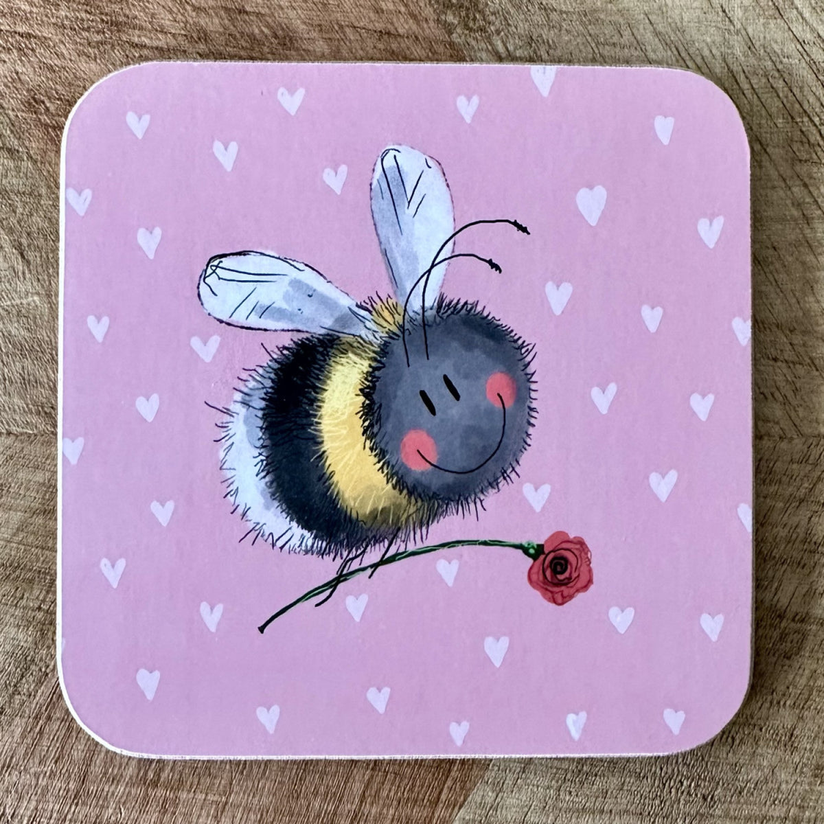Alex Clark Bee And Flower Coaster