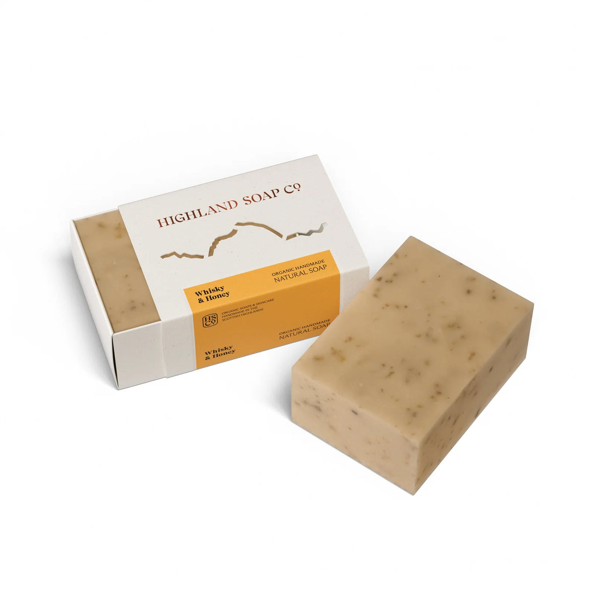 Highland Soap Company Whisky & Honey Soap 190g