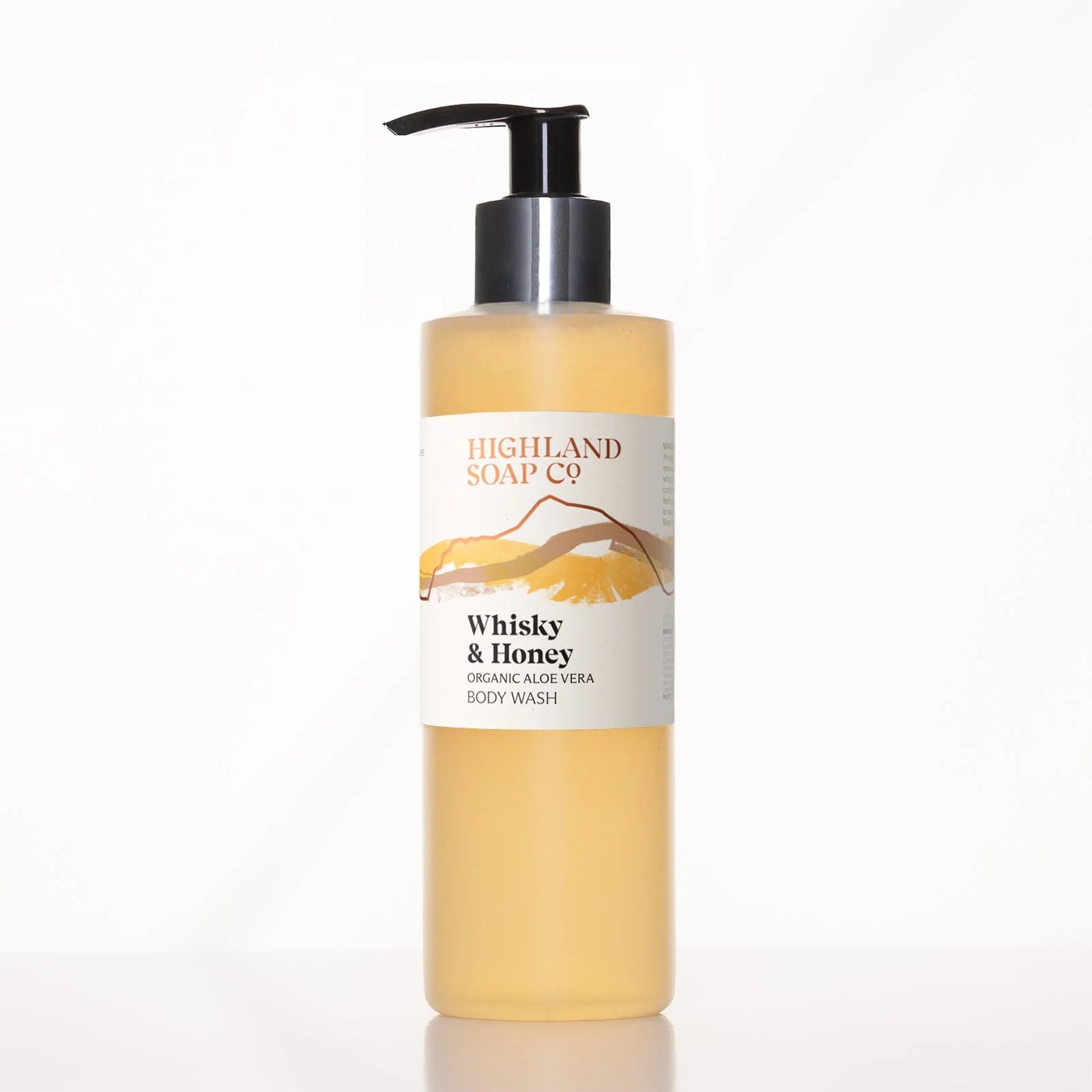 Highland Soap Company Whisky & Honey Organic Body Wash 250ml