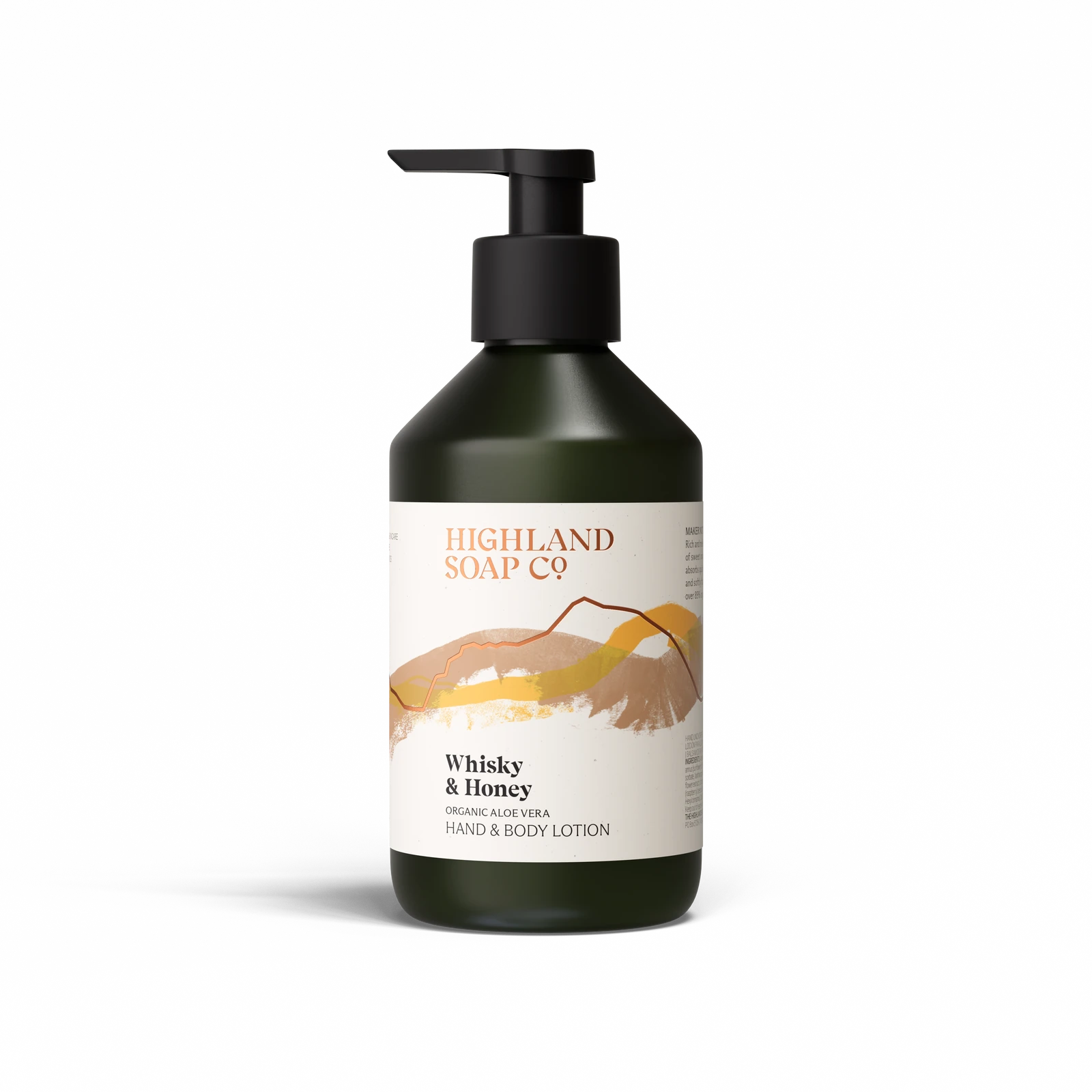 Highland Soap Company Whisky & Honey Hand & Body Lotion 300ml