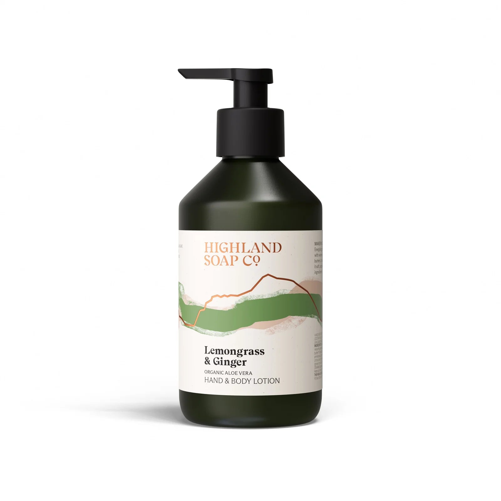 Highland Soap Company Lemongrass & Ginger Hand & Body Lotion 300ml