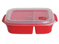 Good2Heat Prestige Microwave 1.3L Divided Container - Red