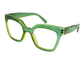 Reading Glasses Jaye Green Yellow +1.00
