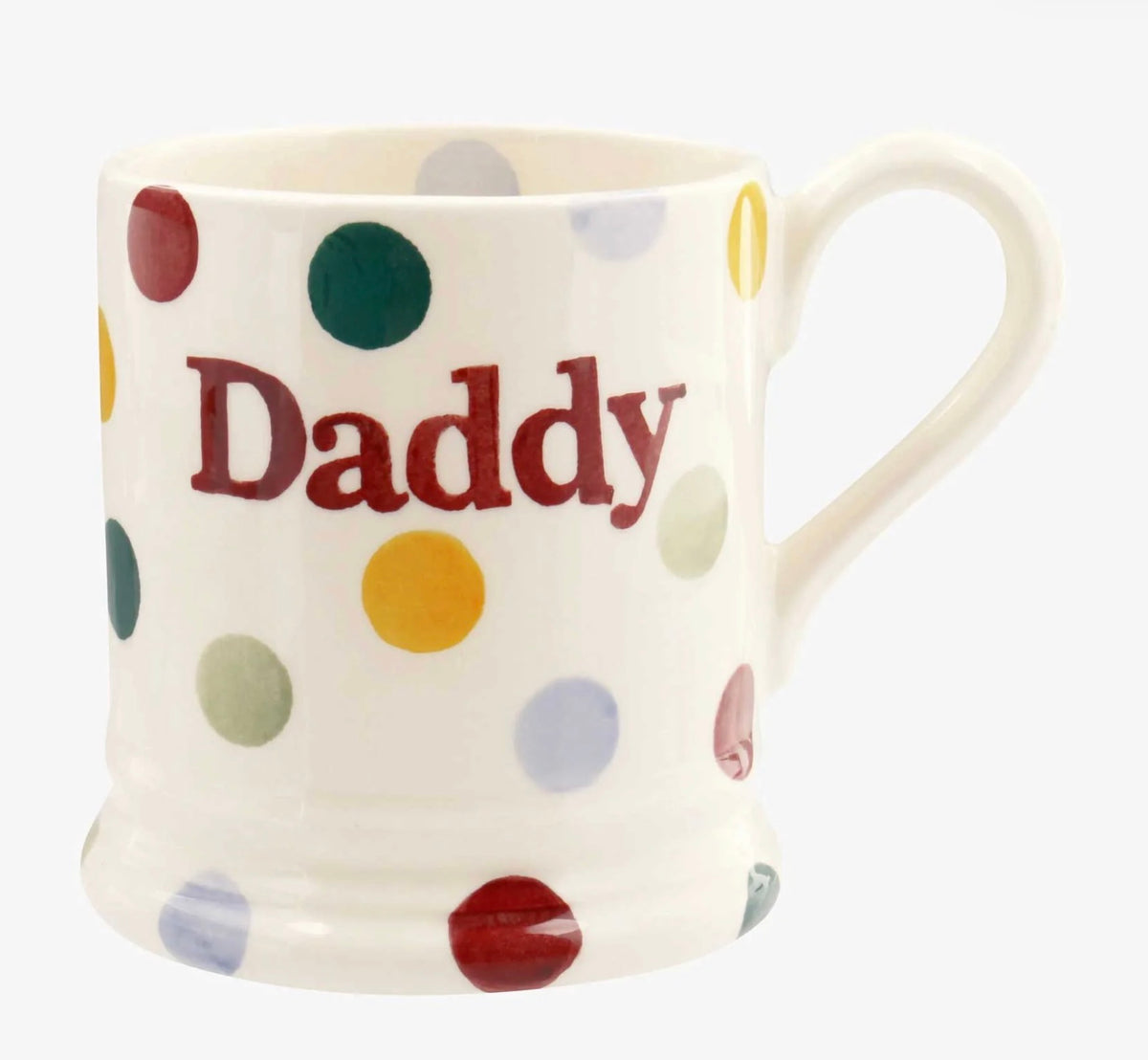 Emma Bridgewater Polka Dot Daddy 1/2 Pint Mug