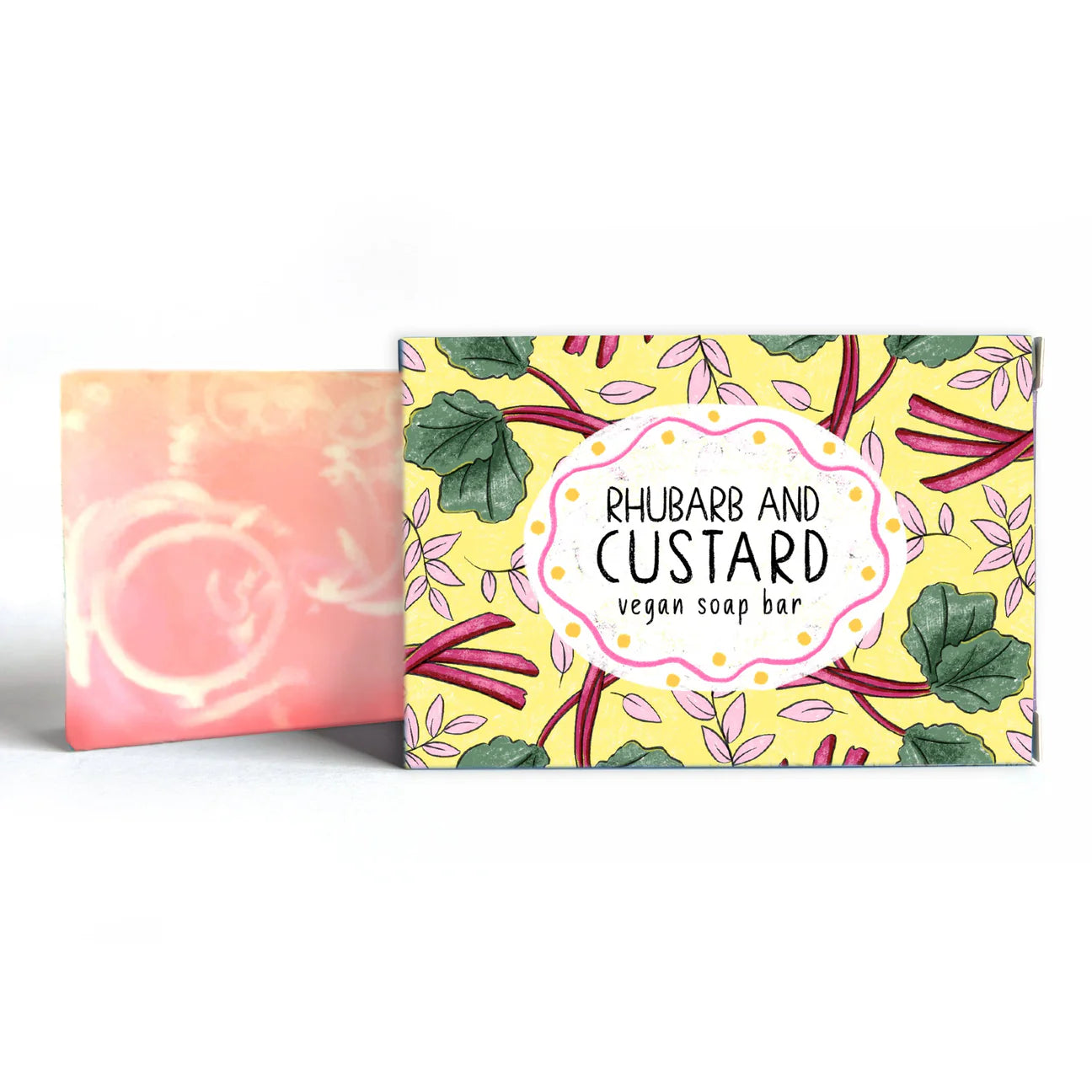 Rhubarb And Custard Soap Bar