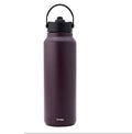 Smidge 1.2L Flip Straw Bottle Autumn Berry