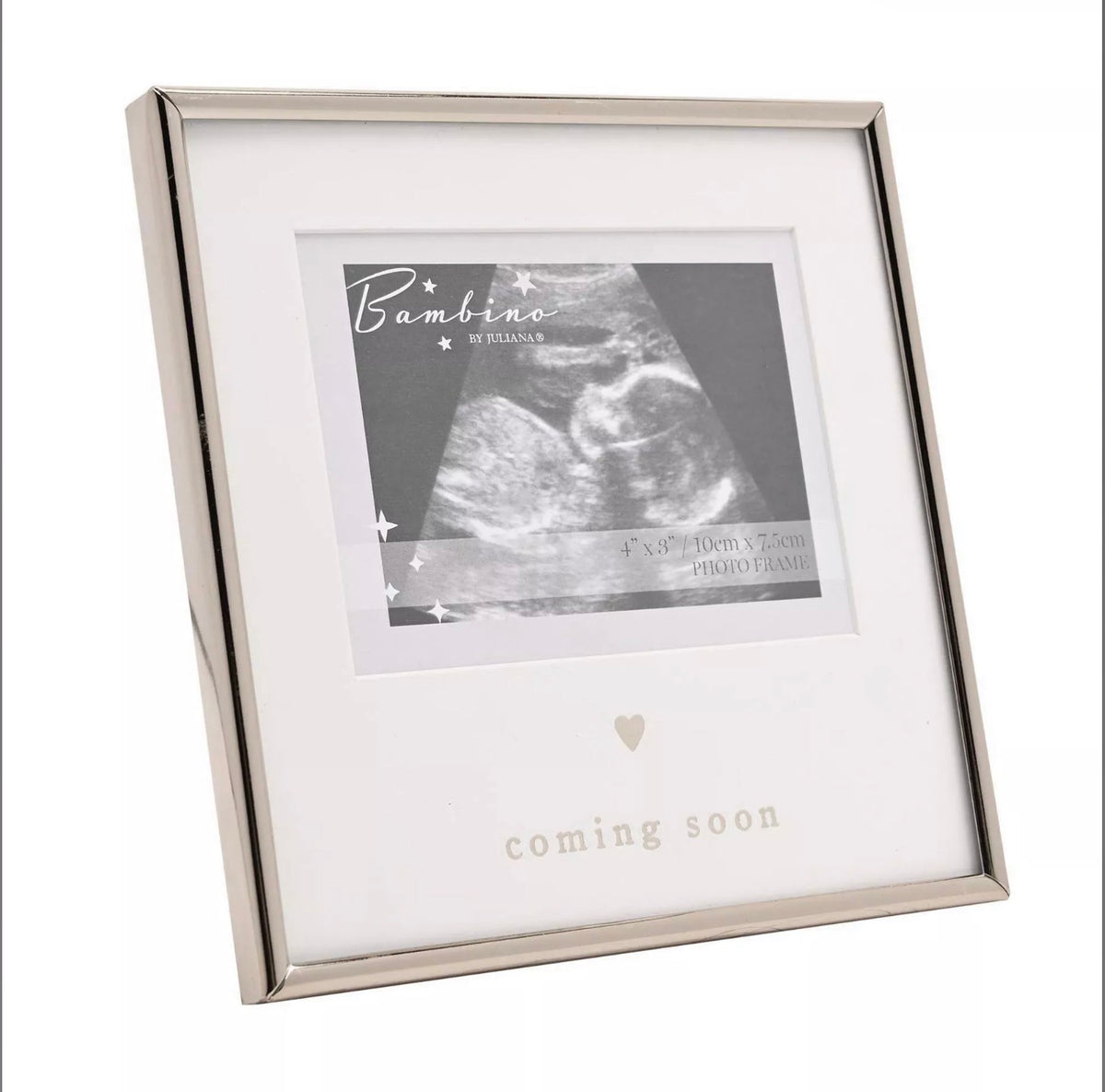 Bambino Silver Baby Scan Frame 4”x3” Coming Soon