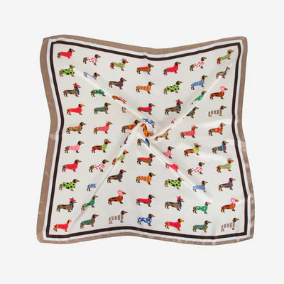 Loxley Lane Satin Neck Tie Miniature Dachshund