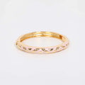 Loxley Lane Bangle Hinged Enamel Detail Lalic