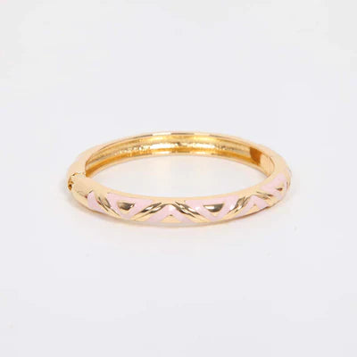 Loxley Lane Bangle Hinged Enamel Detail Lalic