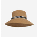 Loxley Lane Bucket Style Deep Brim Summer Hat Taupe