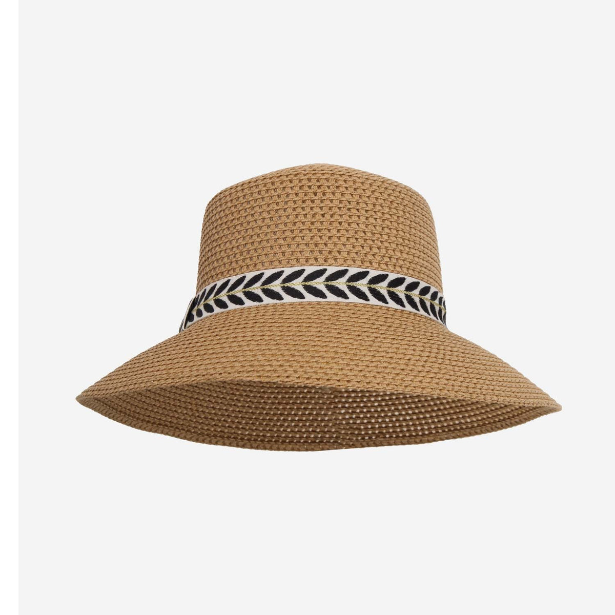 Loxley Lane Bucket Style Deep Brim Summer Hat Taupe