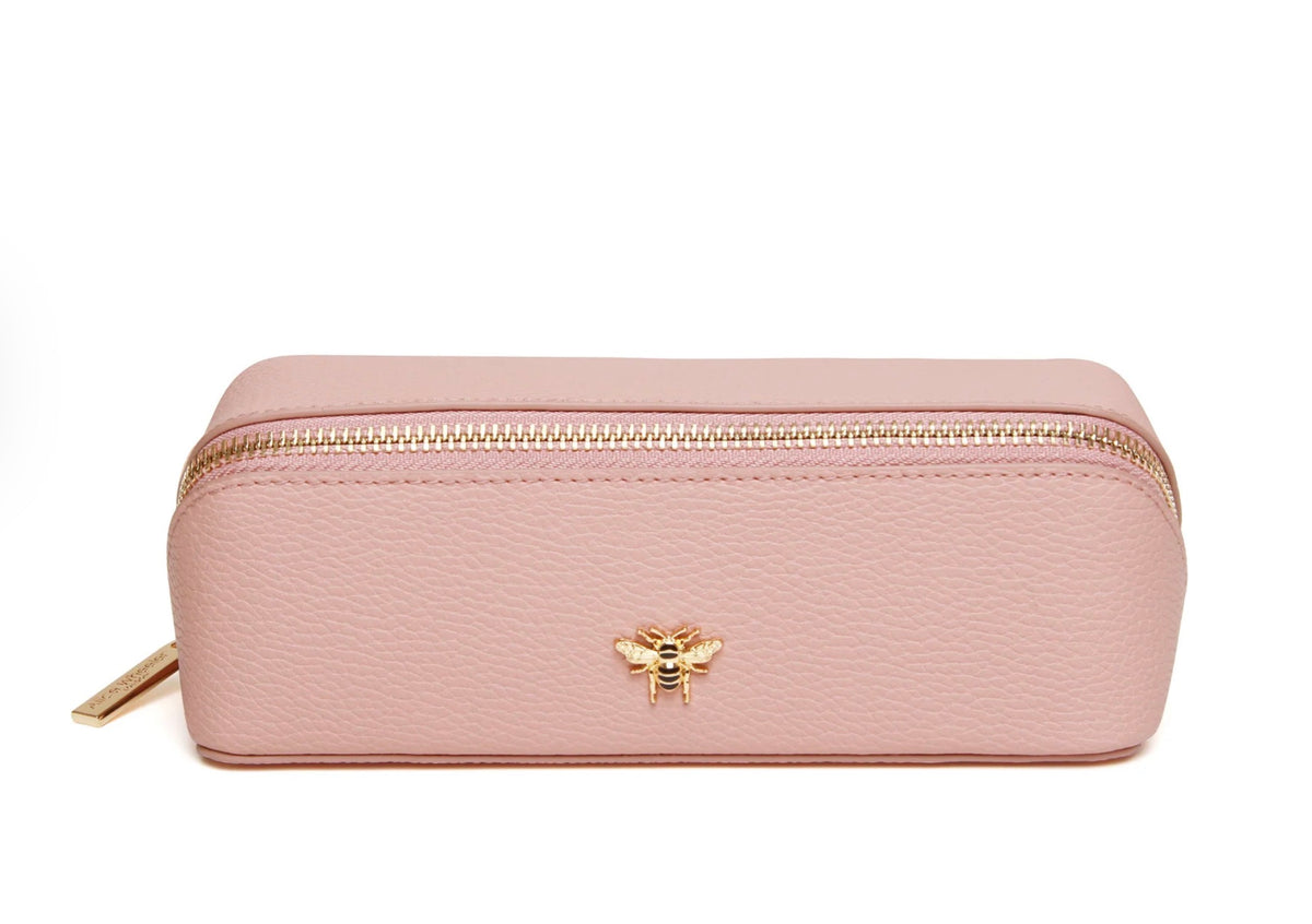Alice Wheeler Pink Train Case Small
