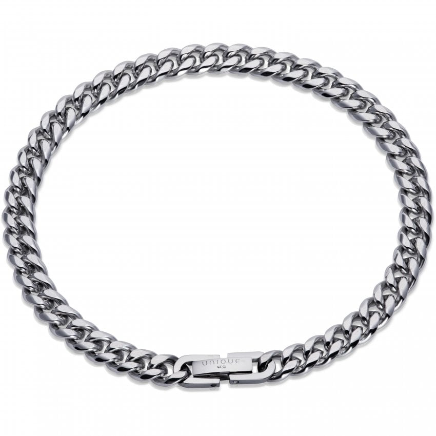 Unique & Co Men’s Stainless Steel Bracelet Matte and Polished