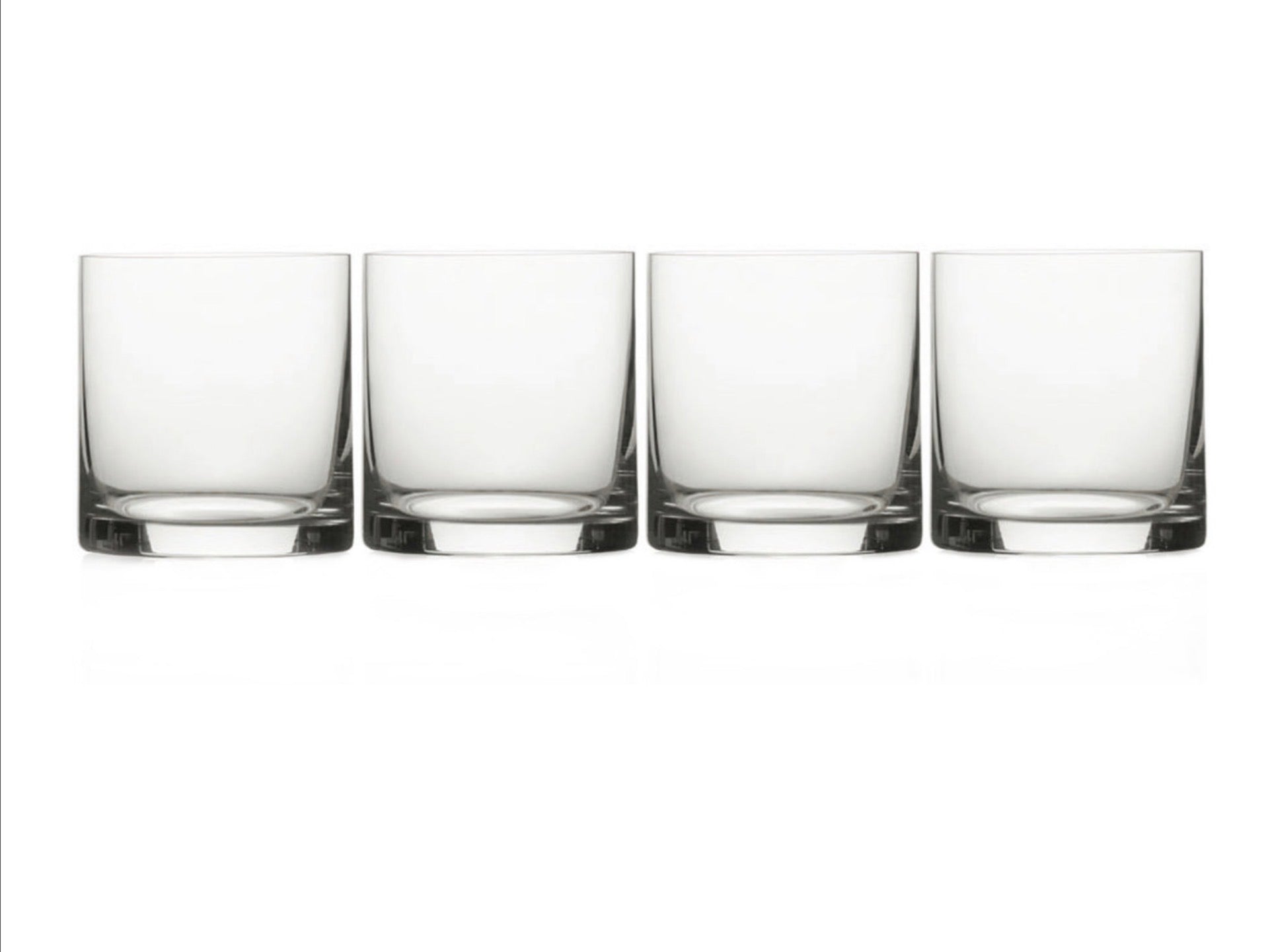 Mikasa Julie Set Of 4 Double Old Fashioned Drinking Glasses