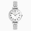 Limit Ladies Classic White Dial Face/Stainless Steel Watch