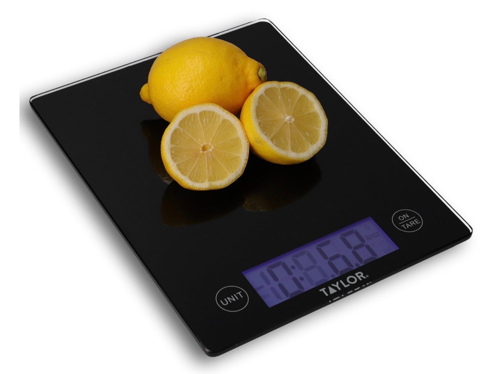 Taylor Digital Dual Glass Kitchen Scale, 5kg / 5000ml, Black