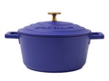 MasterClass Electric Blue Cast Aluminium Casserole Dish 2.5L
