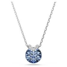 Swarovski Bella V Pendent Blue Necklace