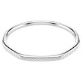 Swarovski Dextera Bangle White Rhodium Plated Medium