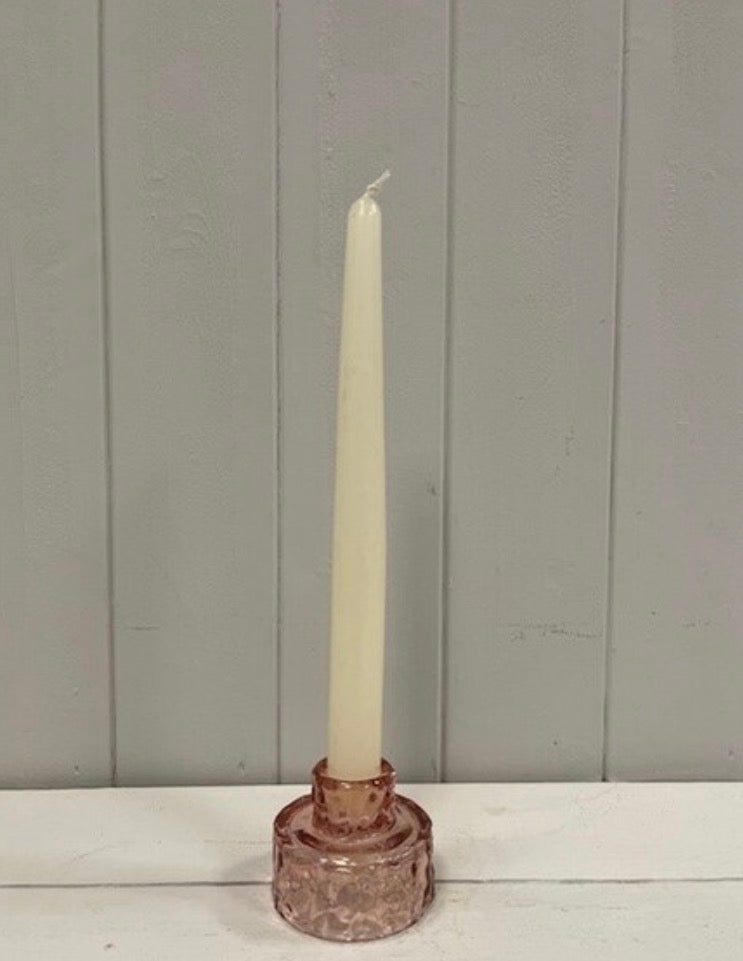 Rose Textured Candle Holder