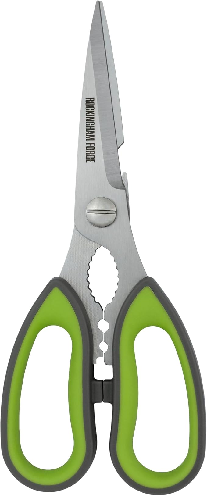 Rockingham Forge Kitchen Scissors 9cm Blade Grey/Green