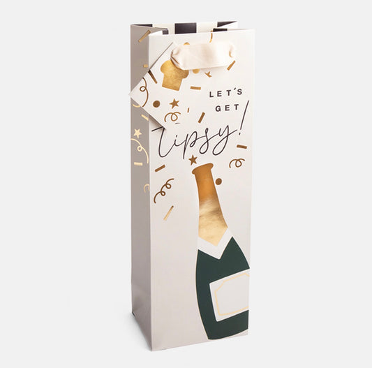 Caroline Gardner Lets Get Tipsy Bottle Gift Bag