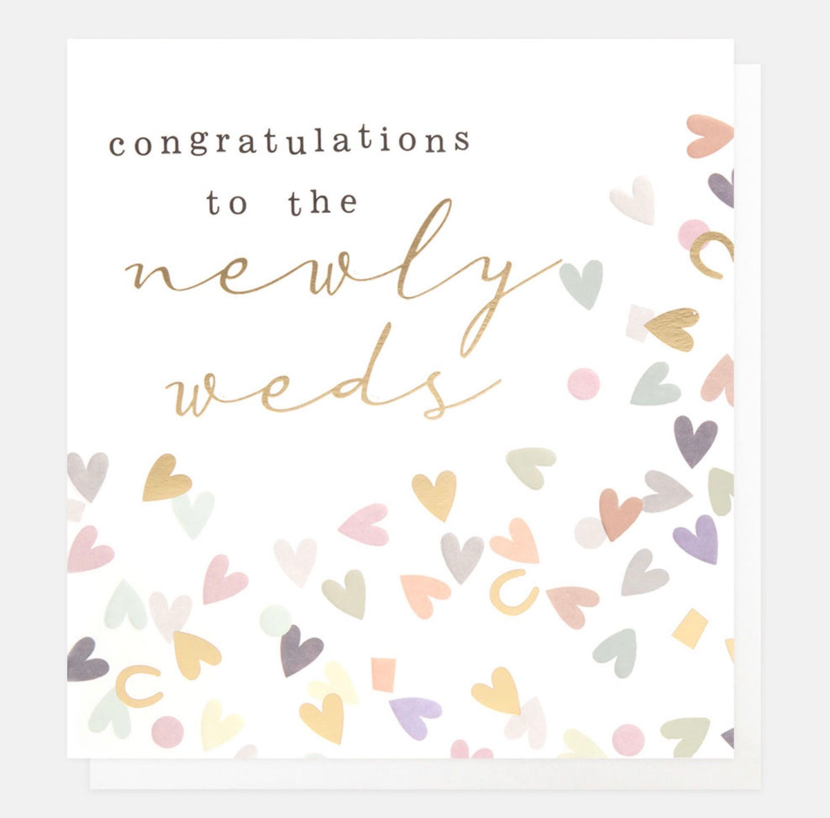 Caroline Gardner Congratulations to the Newlyweds Card