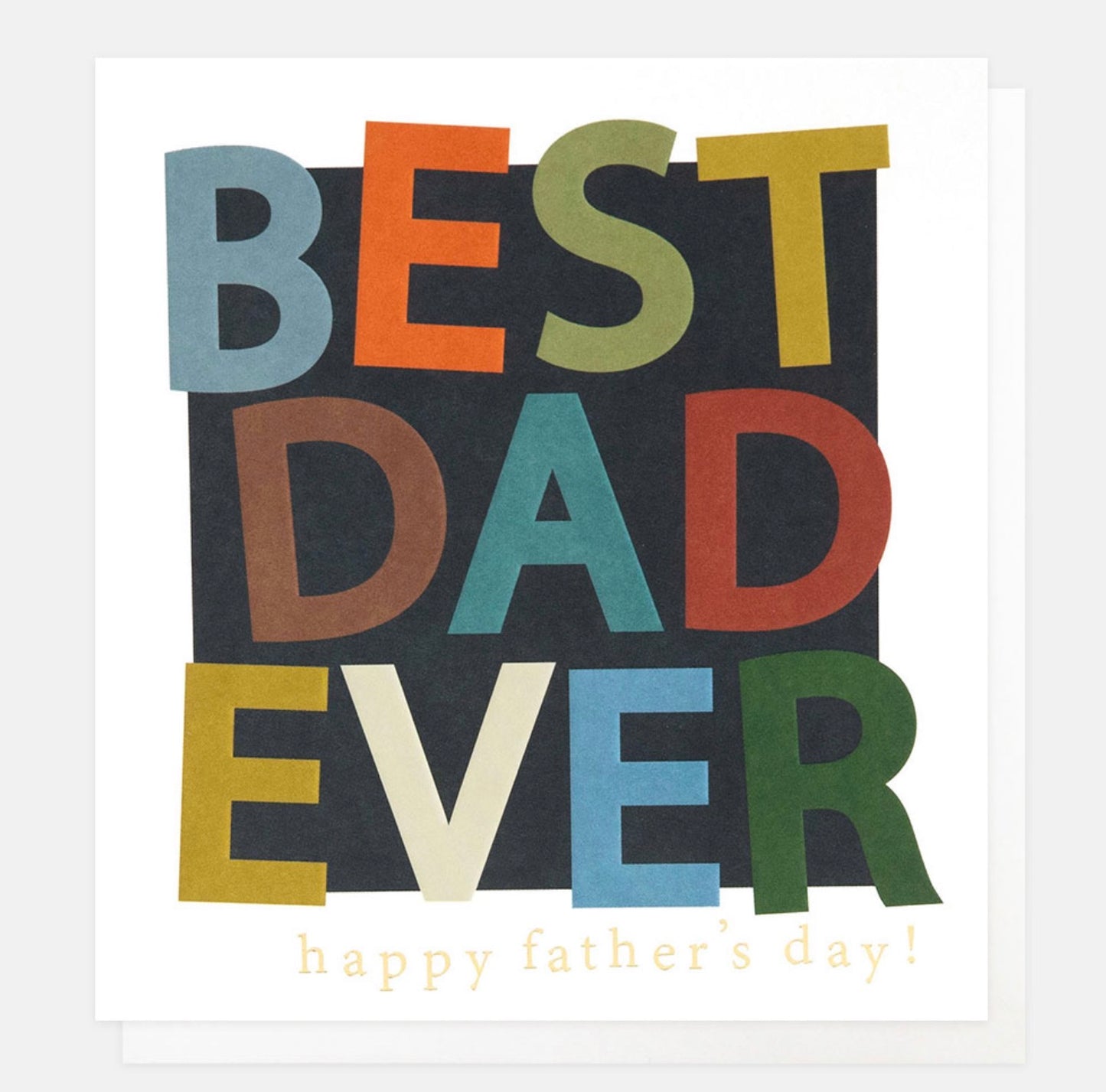 Caroline Gardner Best Dad Ever Happy Father's Day Card