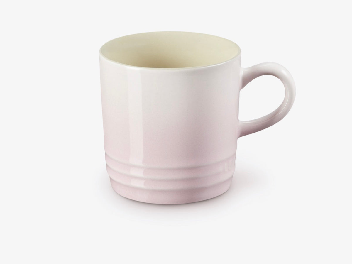 Le Creuset Stoneware Espresso Mug Shell Pink