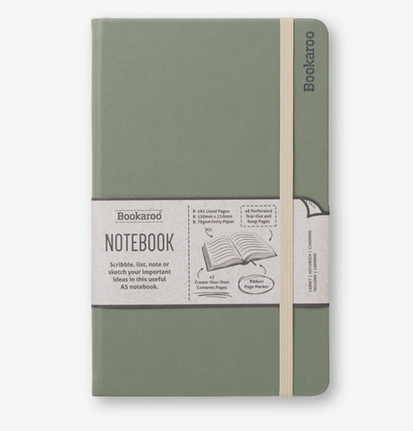 If Bookaroo A6 Notebook Fern