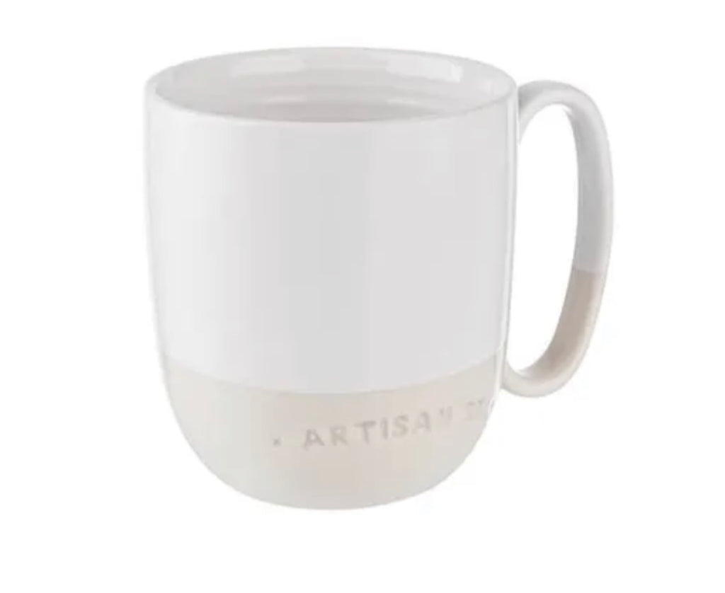 Artisan Street White Breakfast Mug