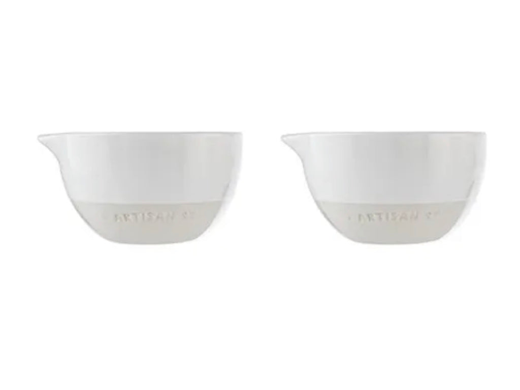 Artisan Street White Set Of 2 Prep Bowls