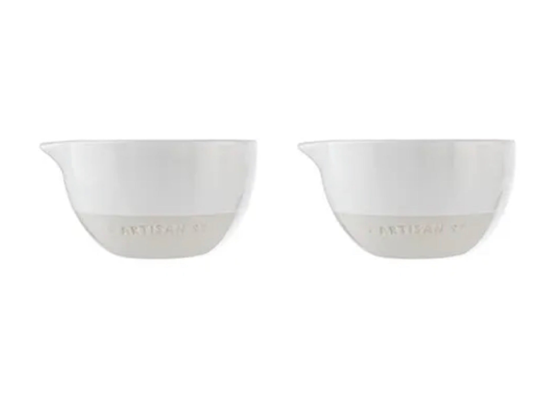 Artisan Street White Set Of 2 Prep Bowls