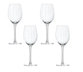 Artisan Street Ripple Set of 4 Red Wine Glasses