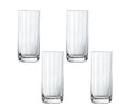 Artisan Street Ripple Set of 4 Highball Glasses